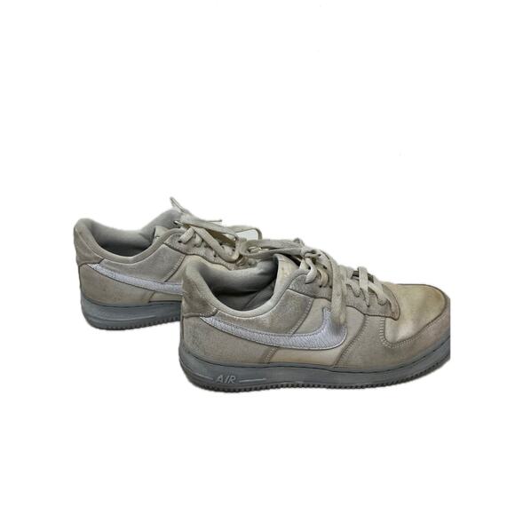Nike AF 1 Low '07 LV8 EMB Summit White Blue Whisper Mens 9 - Picture 3 of 7